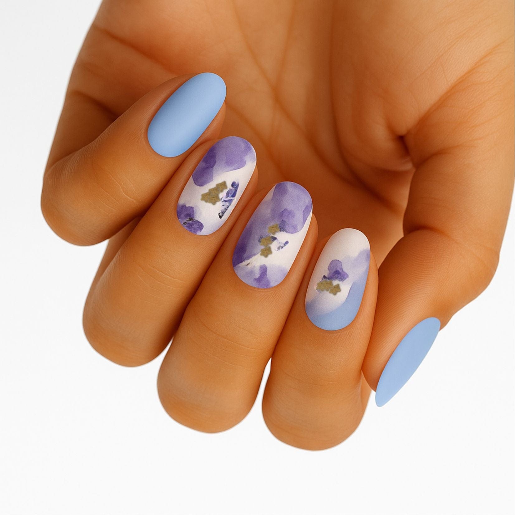 Holy Grail Nail Non-UV Nail Wraps Luxe - Wide Fit Wrap (20 Piece)