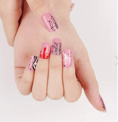 HOLY GRAIL NAIL Non-UV Nail Wraps Make You Scream - Holy Classics (Non-UV Nail Wraps)