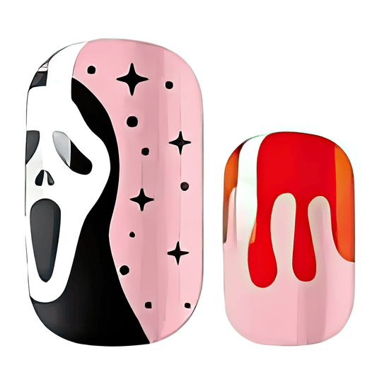 HOLY GRAIL NAIL Non-UV Nail Wraps Make You Scream - Holy Classics (Non-UV Nail Wraps)