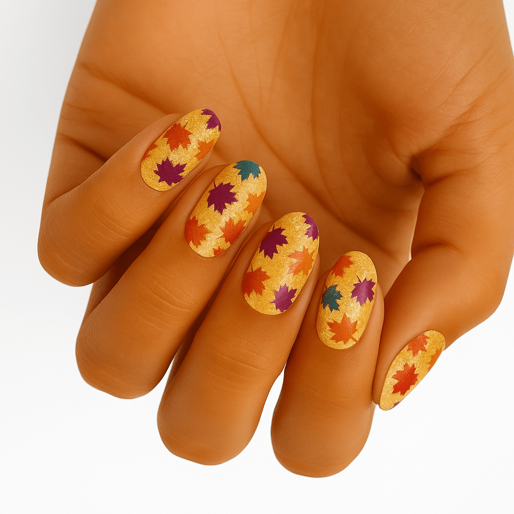 Holy Grail Nail Non-UV Nail Wraps Maple Leaf - Holy Classics (Non-UV Nail Wraps)
