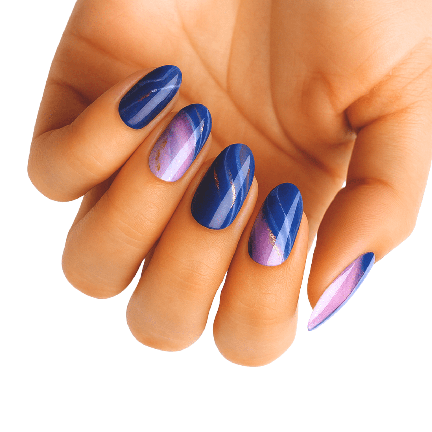 Holy Grail Nail Non-UV Nail Wraps Marble Run - Holy Classics (Non-UV Nail Wraps)