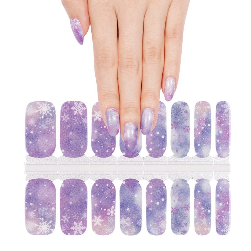 Holy Grail Nail Non-UV Nail Wraps Merry Mani-Mas