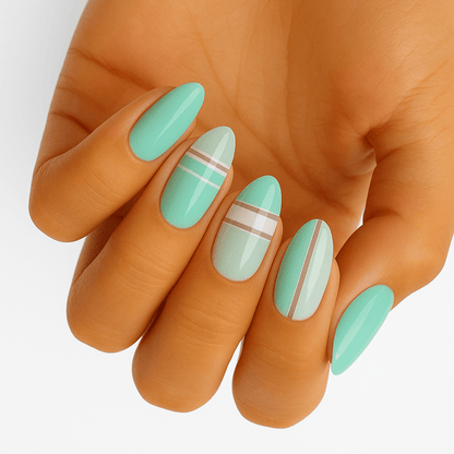 Holy Grail Nail Non-UV Nail Wraps Mint A La Mode - Holy Classics (Non-UV Nail Wraps)