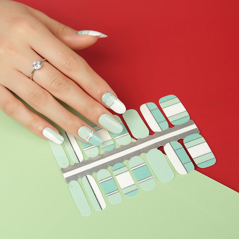 Holy Grail Nail Non-UV Nail Wraps Mint A La Mode - Holy Classics (Non-UV Nail Wraps)