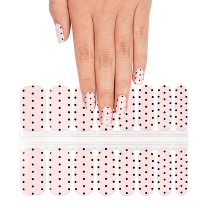 Holy Grail Nail Non-UV Nail Wraps Modern Dots
