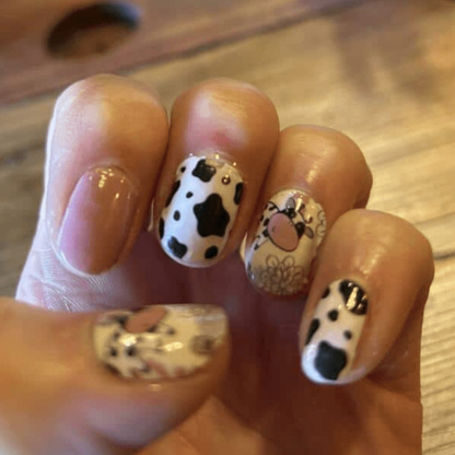Holy Grail Nail Non-UV Nail Wraps Moo-tiful! - Holy Classics (Non-UV Nail Wraps)