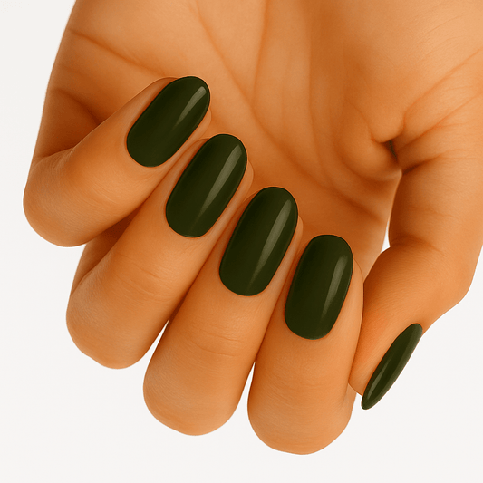 Holy Grail Nail Non-UV Nail Wraps Moss Green - Holy Classics (Non-UV Nail Wraps)