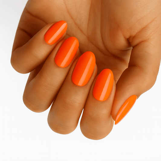 Holy Grail Nail Non-UV Nail Wraps Neon Orange - Holy Classics (Non-UV Nail Wraps)