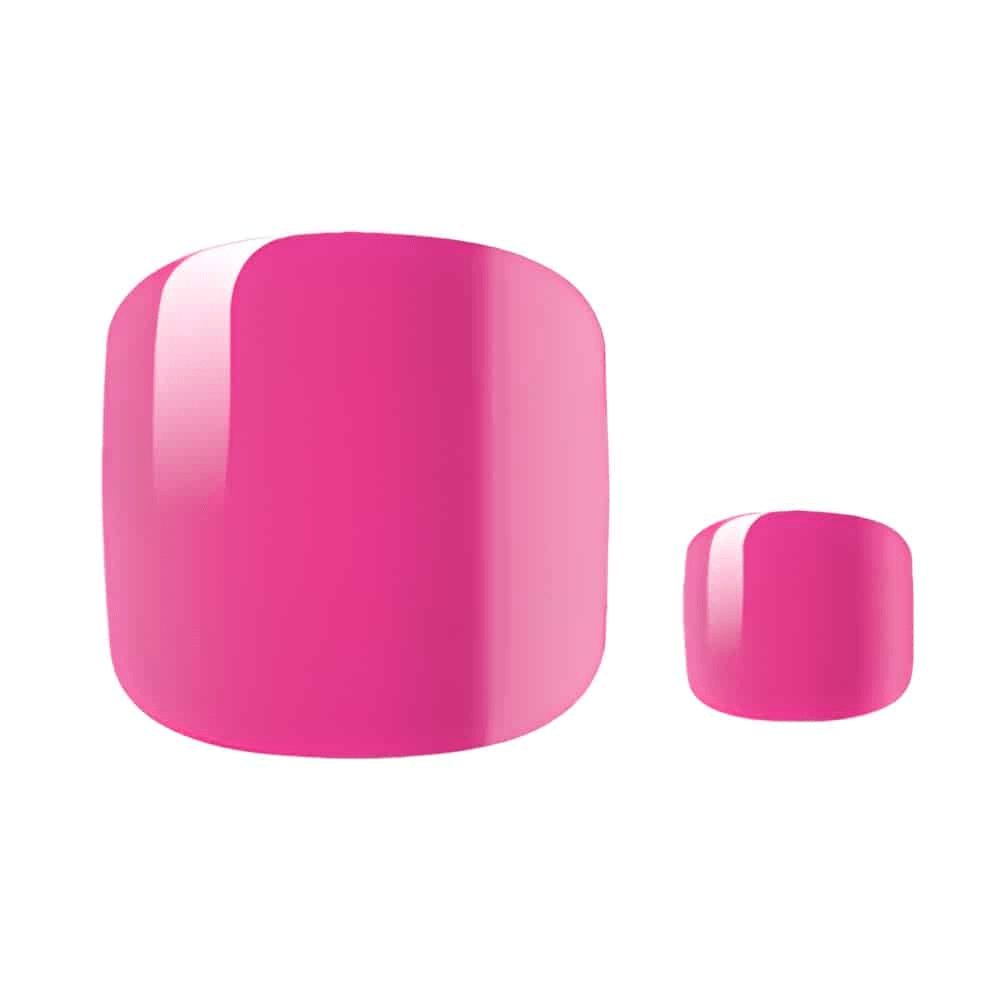 Holy Grail Nail Non-UV Nail Wraps Neon Pink - Holy Classics (Non-UV Pedi Wraps)