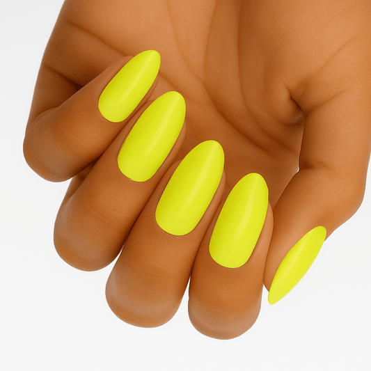 Holy Grail Nail Non-UV Nail Wraps Neon Yellow - Holy Classics (Non-UV Nail Wraps)