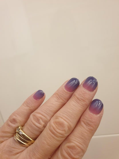 Holy Grail Nail Non-UV Nail Wraps Night is Falling (Sheer) – Holy Classics (Non-UV Nail Wraps)