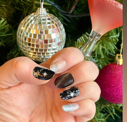 Holy Grail Nail Non-UV Nail Wraps Night on the Town - Holy Classics (Non-UV Nail Wraps)