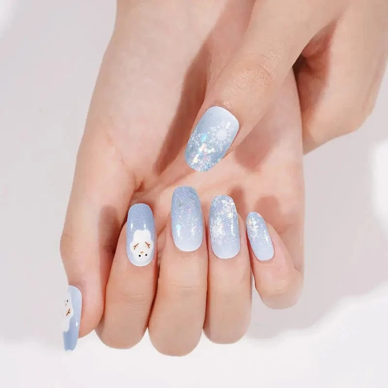 HOLY GRAIL NAIL Non-UV Nail Wraps North Pole Glow - Holy Classics (Non-UV Nail Wraps)