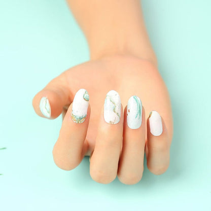 Holy Grail Nail Non-UV Nail Wraps Oil on Water – Holy Classics (Non-UV Nail Wraps)