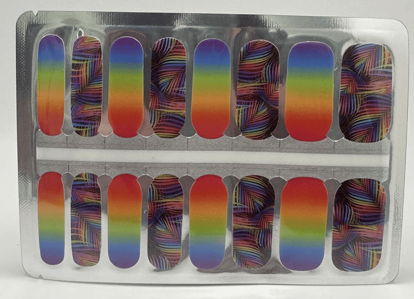 Holy Grail Nail Non-UV Nail Wraps Ombre Fronds - Holy Classics (Non-UV Nail Wraps)