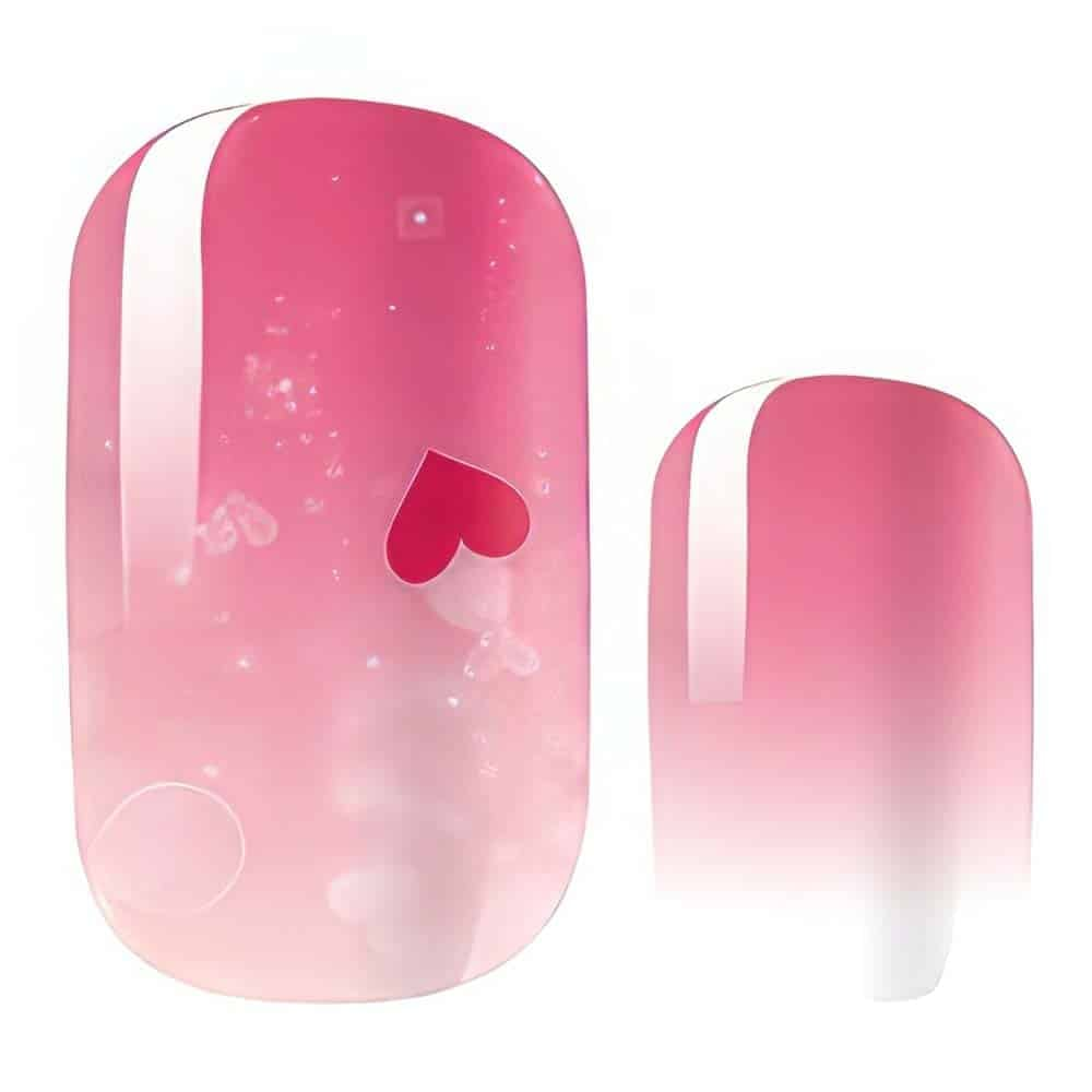 Holy Grail Nail Non-UV Nail Wraps Ombre Heart - Holy Classics (Non-UV Nail Wraps)