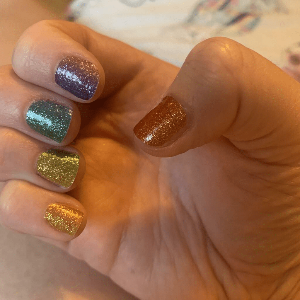 Holy Grail Nail Non-UV Nail Wraps Ombre Rainbow - Holy Classics (Non-UV Nail Wraps)