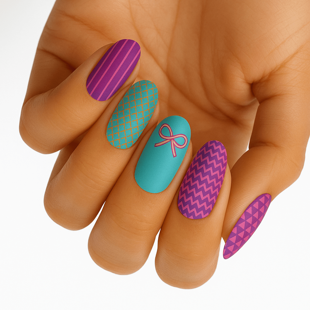 Holy Grail Nail Non-UV Nail Wraps On Fire - Holy Classics (Non-UV Nail Wraps)