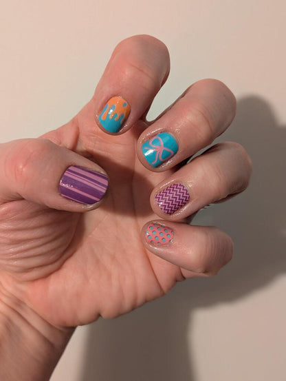 Holy Grail Nail Non-UV Nail Wraps On Fire - Holy Classics (Non-UV Nail Wraps)