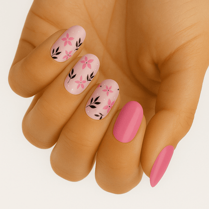 HOLY GRAIL NAIL Non-UV Nail Wraps Once and Floral - Holy Classics (Non-UV Nail Wraps)