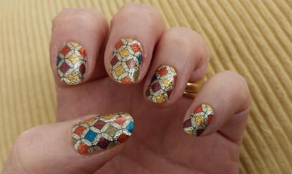 Holy Grail Nail Non-UV Nail Wraps Opals (Glitter) - Holy Classics (Non-UV Nail Wraps)