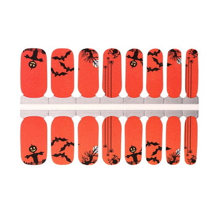 Holy Grail Nail Non-UV Nail Wraps Orange You Excited It's Halloween? - Holy Classics (Non-UV Nail Wraps)