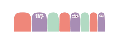 Holy Grail Nail Non-UV Nail Wraps Orchid - Holy Classics (Non-UV Pedi Wraps)