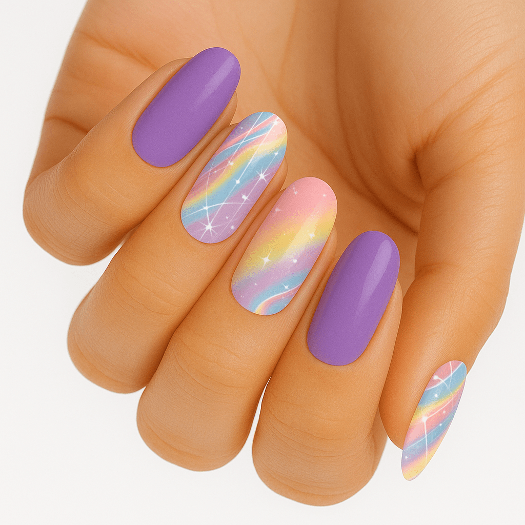 Holy Grail Nail Non-UV Nail Wraps Over the Rainbow - Holy Classics (Non-UV Nail Wraps)