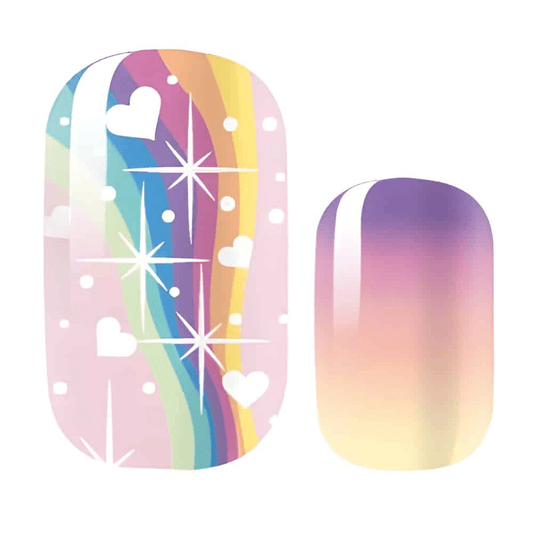 Holy Grail Nail Non-UV Nail Wraps Over the Rainbow - Holy Classics (Non-UV Nail Wraps)