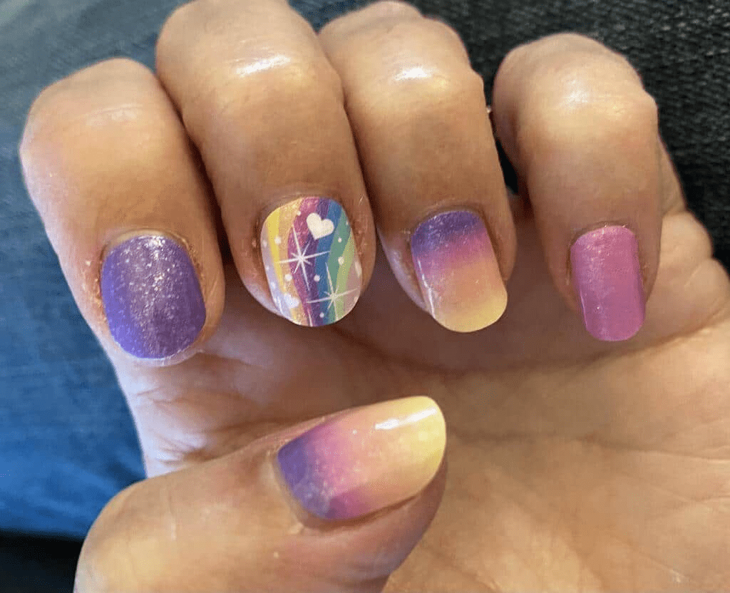 Holy Grail Nail Non-UV Nail Wraps Over the Rainbow - Holy Classics (Non-UV Nail Wraps)