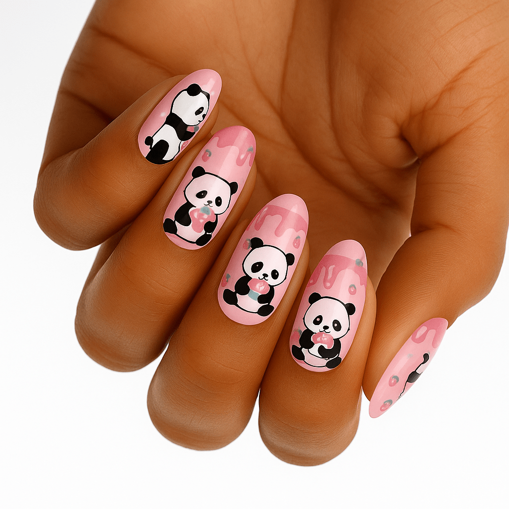 Holy Grail Nail Non-UV Nail Wraps Panda Power - Holy Classics (Non-UV Nail Wraps)