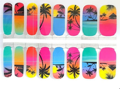 Holy Grail Nail Non-UV Nail Wraps Paradise Island - Holy Classics (Non-UV Nail Wraps)
