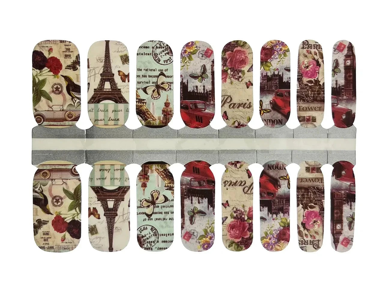 Holy Grail Nail Non-UV Nail Wraps Paris Mon Amour - Holy Classics (Non-UV Nail Wraps)