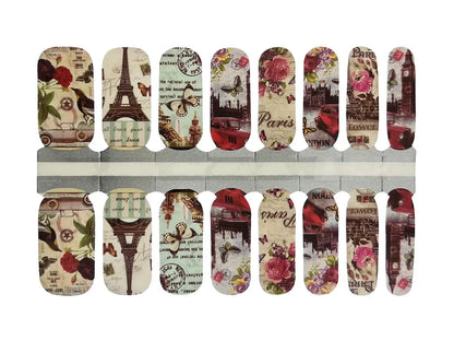 Holy Grail Nail Non-UV Nail Wraps Paris Mon Amour - Holy Classics (Non-UV Nail Wraps)