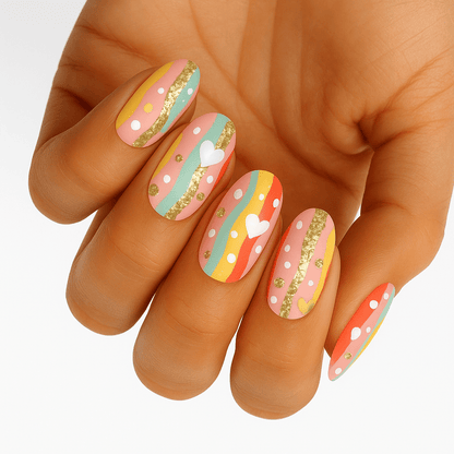 Holy Grail Nail Non-UV Nail Wraps Party Time - Holy Classics (Non-UV Nail Wraps)