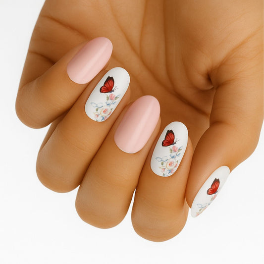Holy Grail Nail Non-UV Nail Wraps Pastel Rose - Holy Classics (Non-UV Nail Wraps)