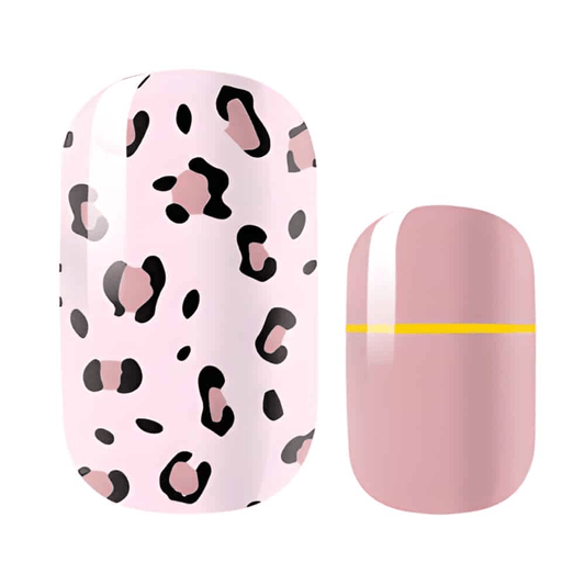 Holy Grail Nail Non-UV Nail Wraps Paw Print Pink - Holy Classics (Non-UV Nail Wraps)