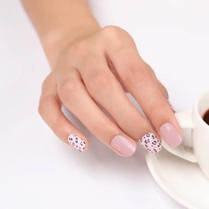 Holy Grail Nail Non-UV Nail Wraps Paw Print Pink - Holy Classics (Non-UV Nail Wraps)