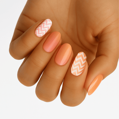 Holy Grail Nail Non-UV Nail Wraps Peaches and Cream - Holy Classics (Non-UV Nail Wraps)