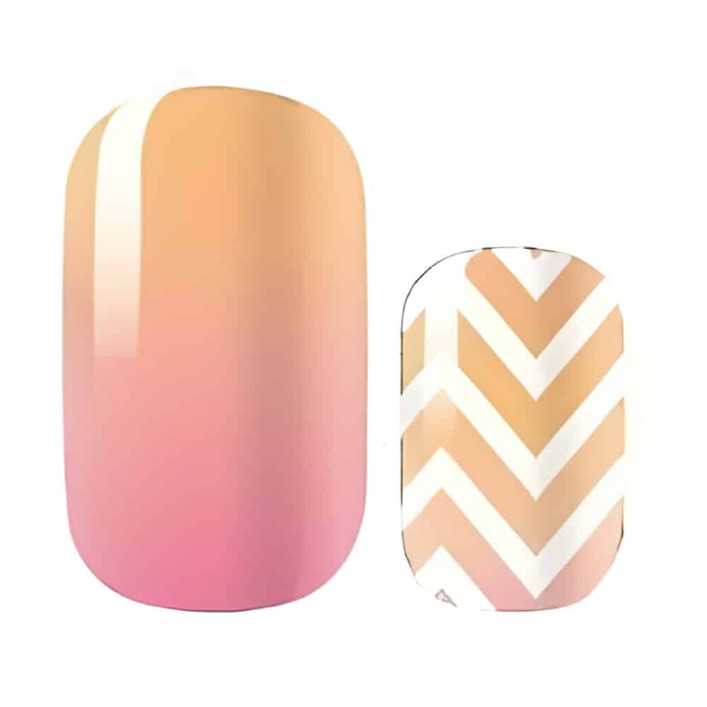 Holy Grail Nail Non-UV Nail Wraps Peaches and Cream - Holy Classics (Non-UV Nail Wraps)