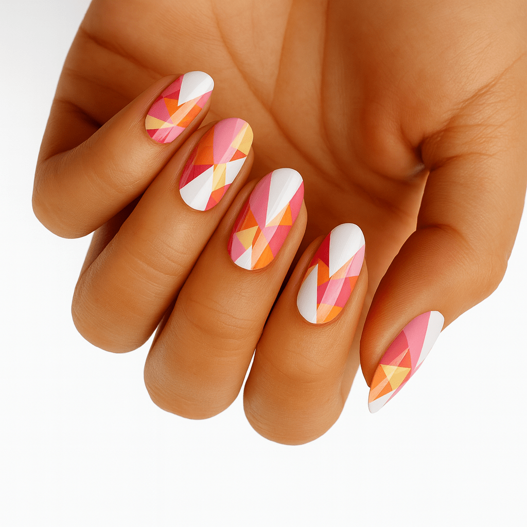 Holy Grail Nail Non-UV Nail Wraps Perfect Geometry - Holy Classics (Non-UV Nail Wraps)