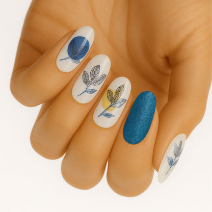 Holy Grail Nail Non-UV Nail Wraps Petal Accent - Holy Classics (Non-UV Nail Wraps)