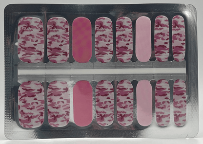 Holy Grail Nail Non-UV Nail Wraps Pink Camo - Holy Classics (Non-UV Nail Wraps)