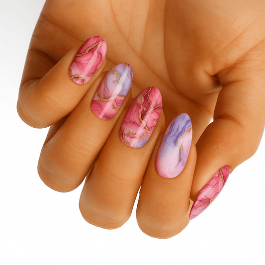 Holy Grail Nail Non-UV Nail Wraps Pink Gold Topaz - Holy Classics (Non-UV Nail Wraps)