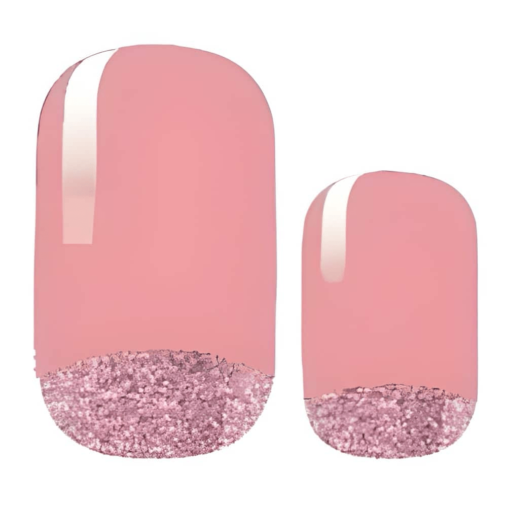 Holy Grail Nail Non-UV Nail Wraps Pink On Pink - Holy Classics (Non-UV Nail Wraps)