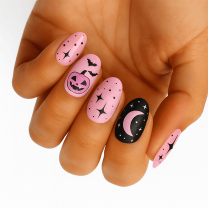 Holy Grail Nail Non-UV Nail Wraps Pink Pumpkin - Holy Classics (Non-UV Nail Wraps)