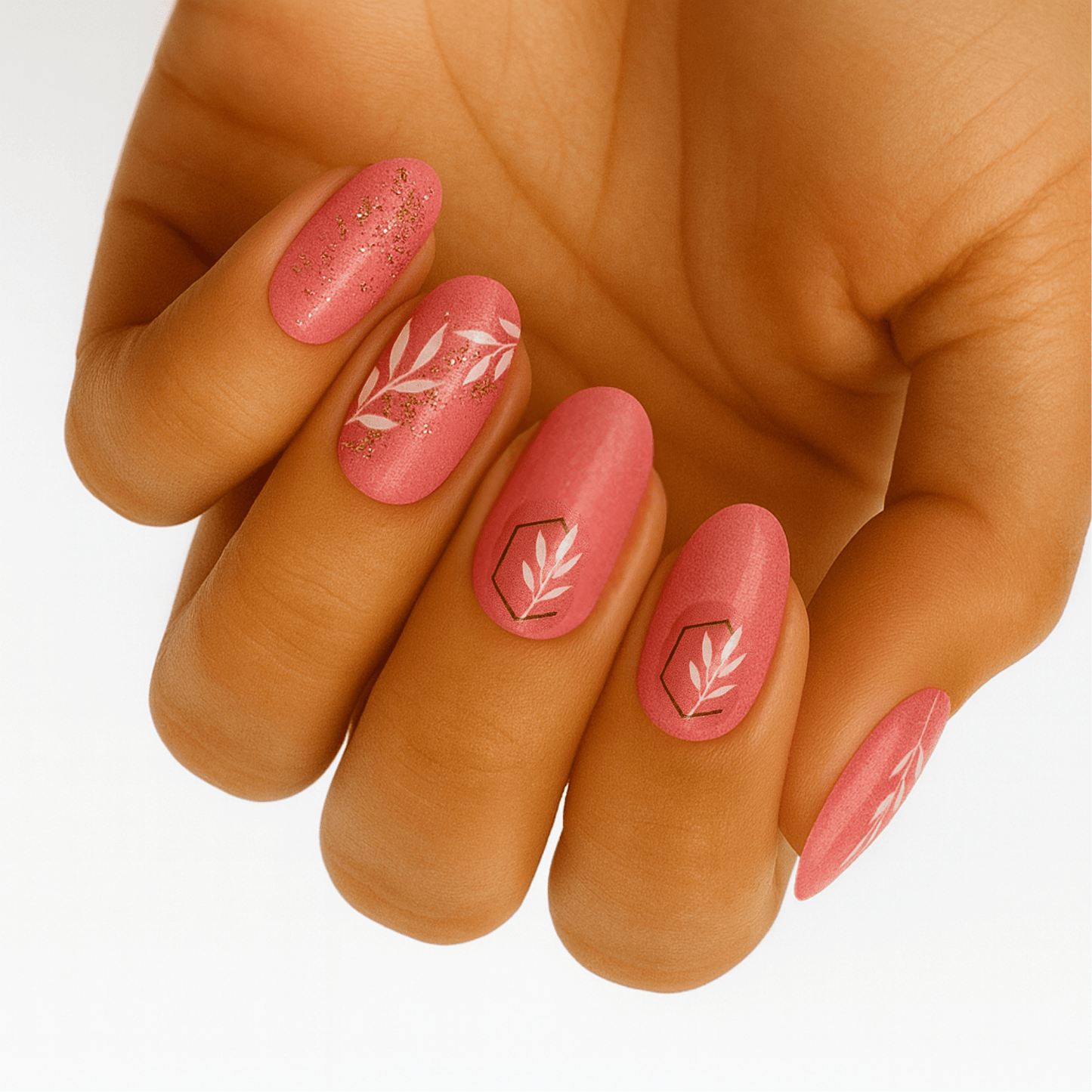 Holy Grail Nail Non-UV Nail Wraps Pink Twist - Holy Classics (Non-UV Nail Wraps)
