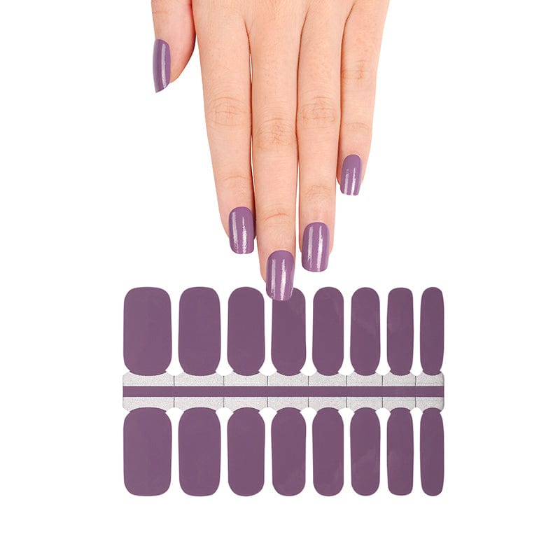 Holy Grail Nail Non-UV Nail Wraps Plum Purple - Holy Classics (Non-UV Nail Wraps)