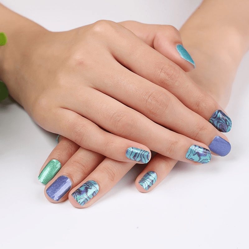 Holy Grail Nail Non-UV Nail Wraps Poseidon - Holy Classics (Non-UV Nail Wraps)