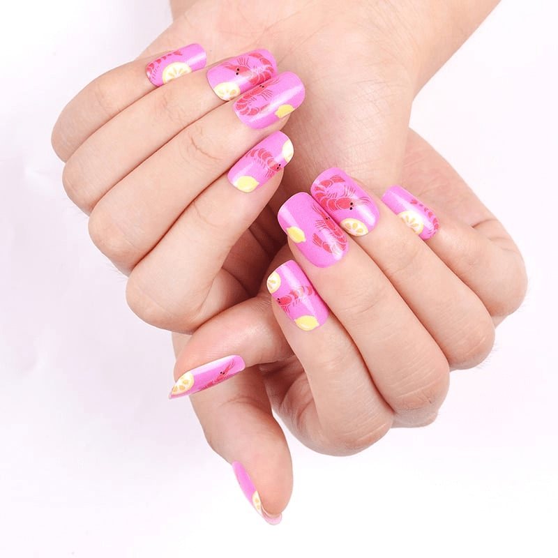 Holy Grail Nail Non-UV Nail Wraps Prawn Cocktail - Holy Classics (Non-UV Nail Wraps)